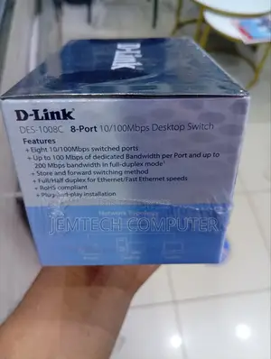 D-Link Des-1008c/B Des-1008c/B 8 Port 10/100base-T Unmanged