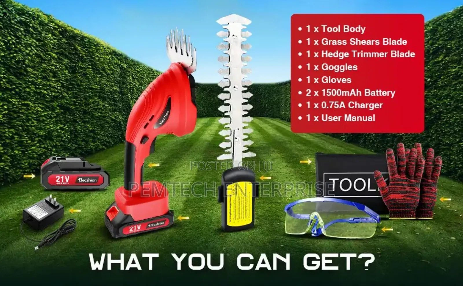 Portable 2 in 1 Handheld Trimmer