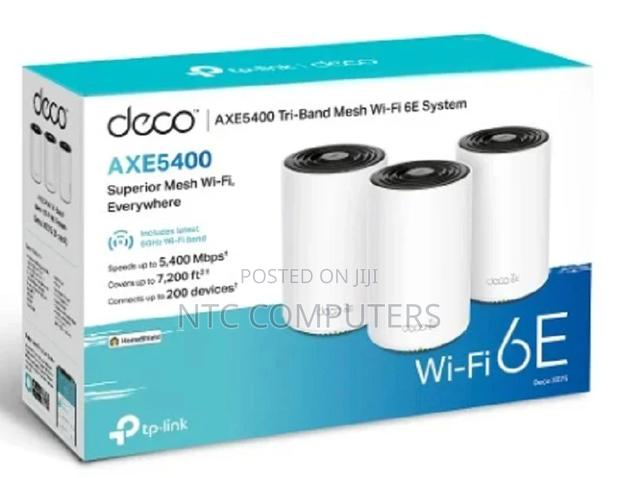 Deco Xe75 | Axe5400 Tri-Band Mesh Wi-Fi 6e System - Tp-Lin - main view