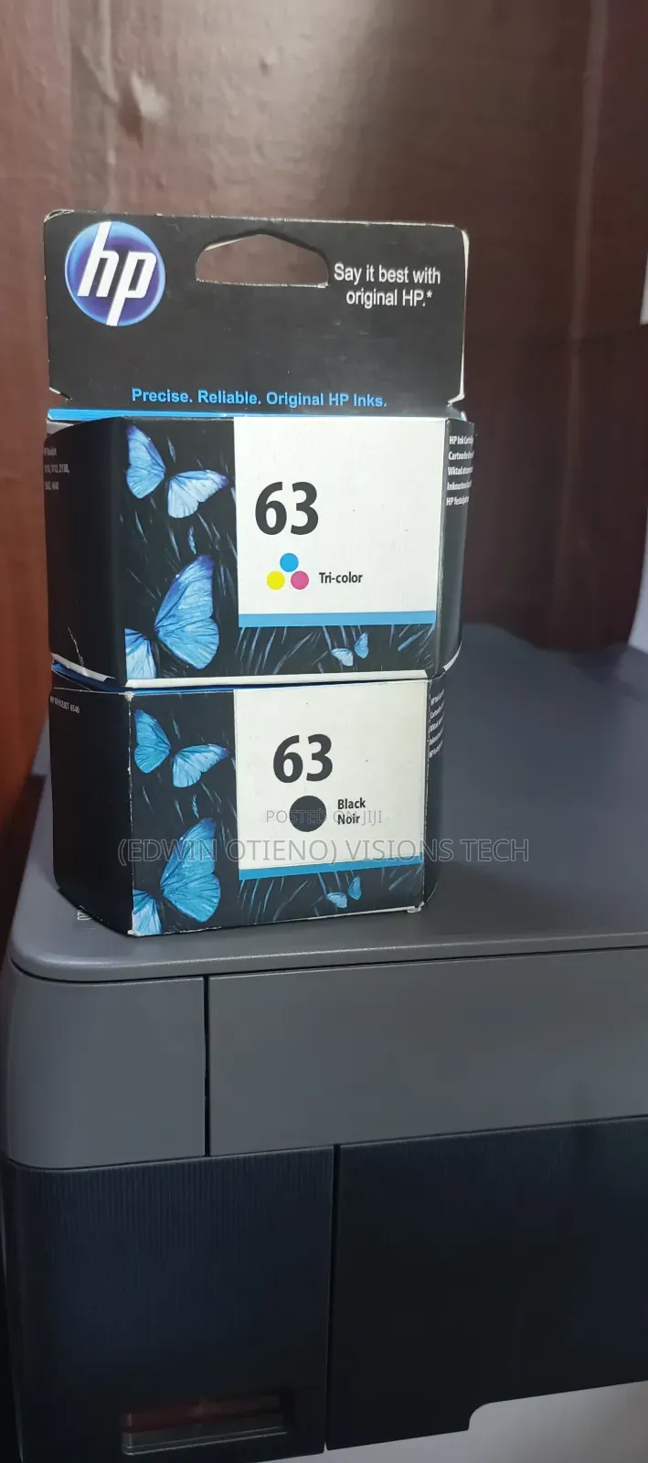 Hp 63 Tricolor Cartridge
