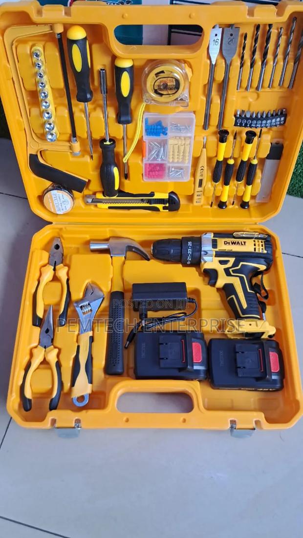 Electrical Dewalt Drill Set - main view
