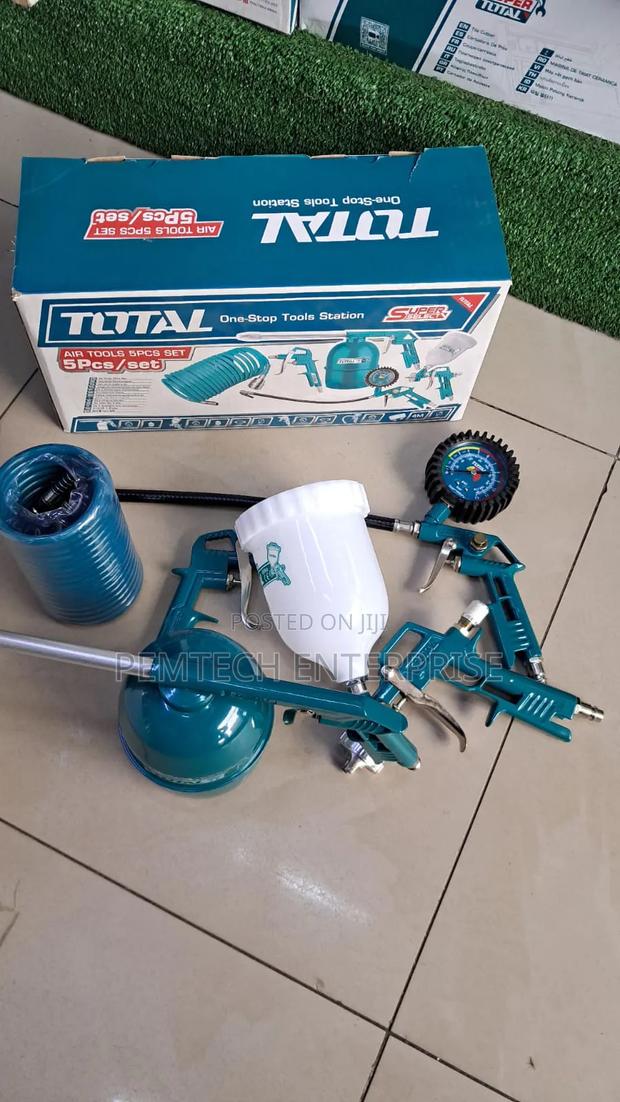 Total 5pcs Spray Gun Kit/ Air Kit