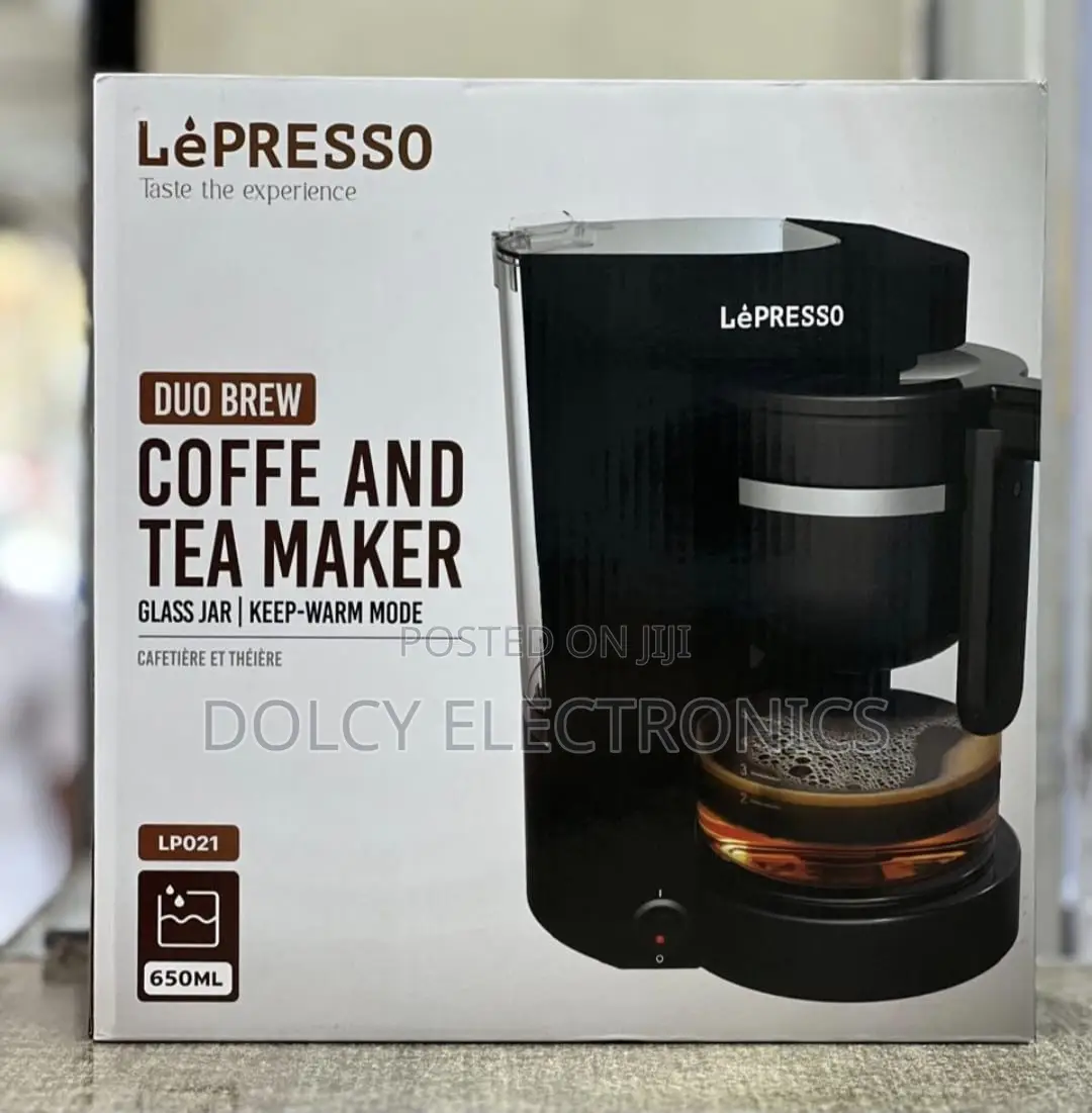 Duo Brew Coffee and Tea Maker 650ml - Lepresso Lp021