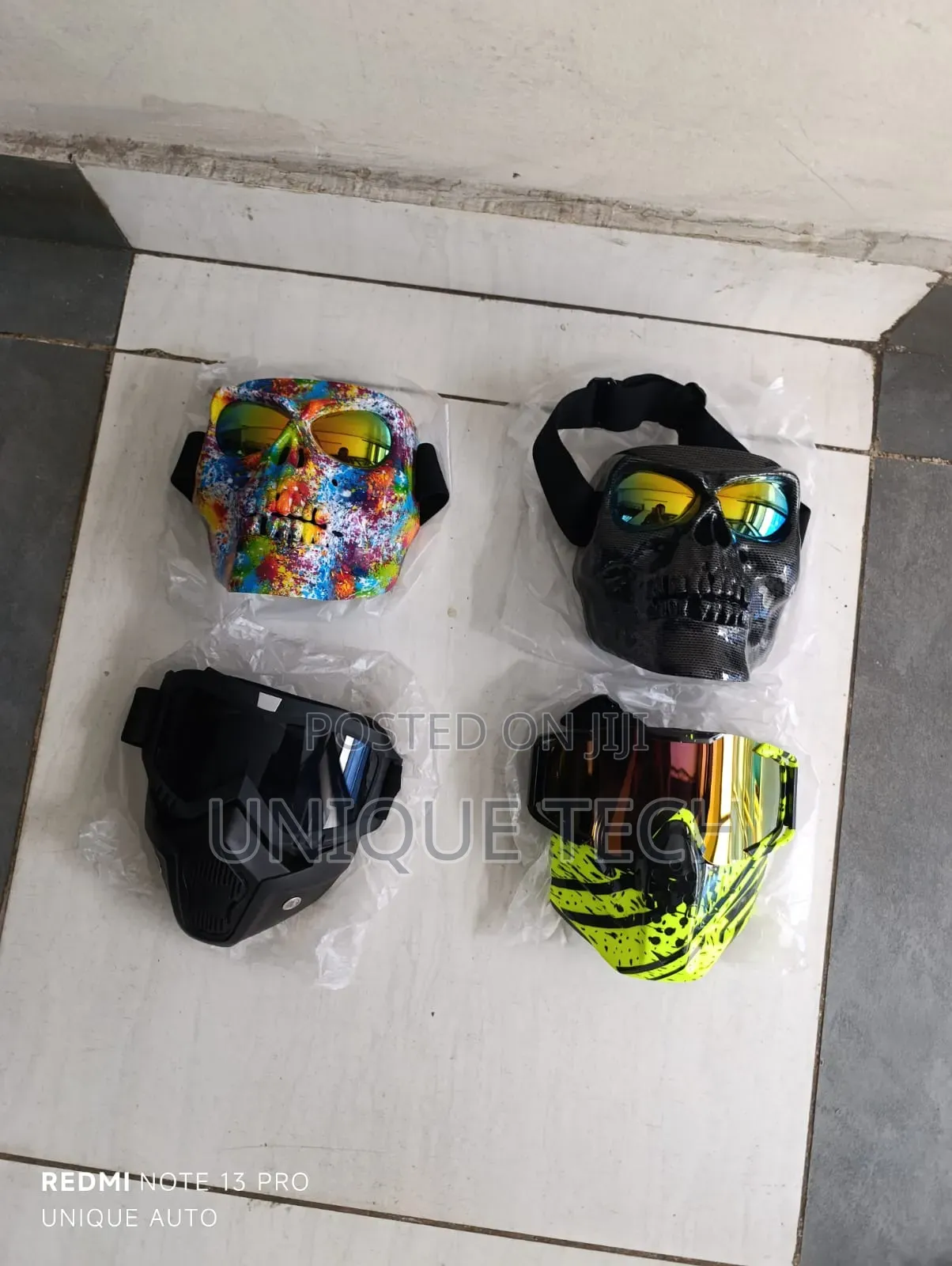 Bike Riding Dust Mask / Breathable Biker Face Cover