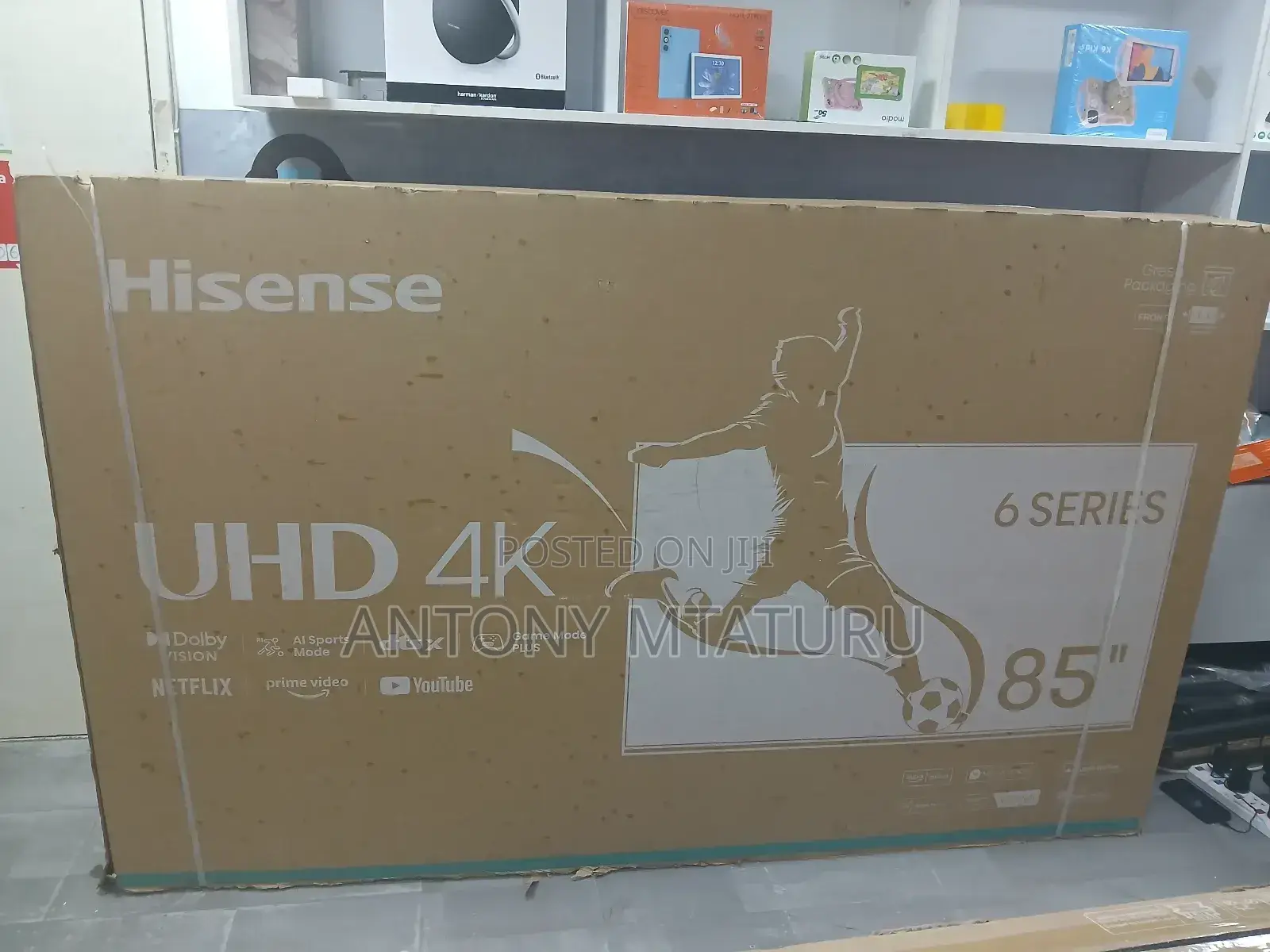 Hisense 85 Inch Uhd Smart Tv – 85a6n