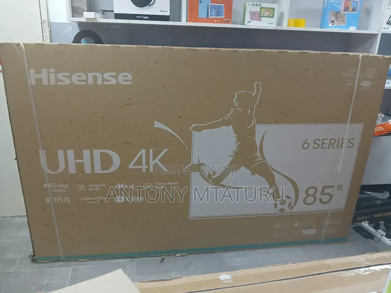 Hisense 85 Inch Uhd Smart Tv – 85a6n