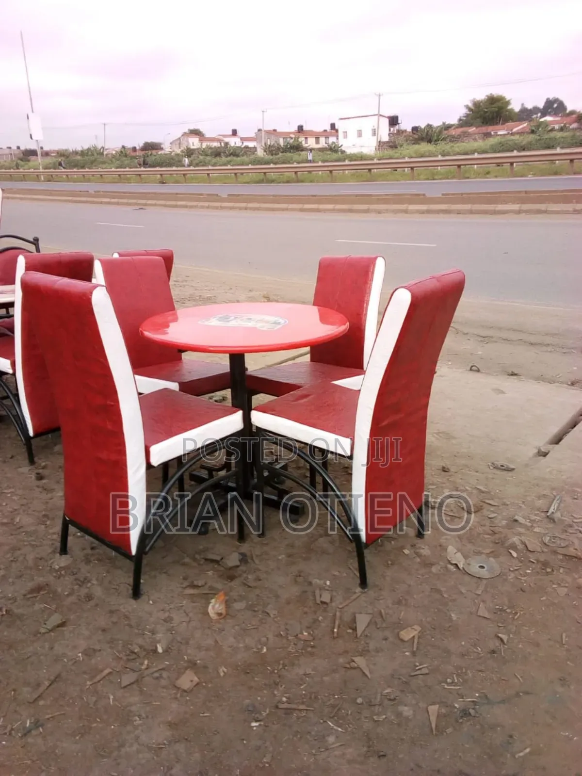 Hotel Seats With Striped White Executive Seats