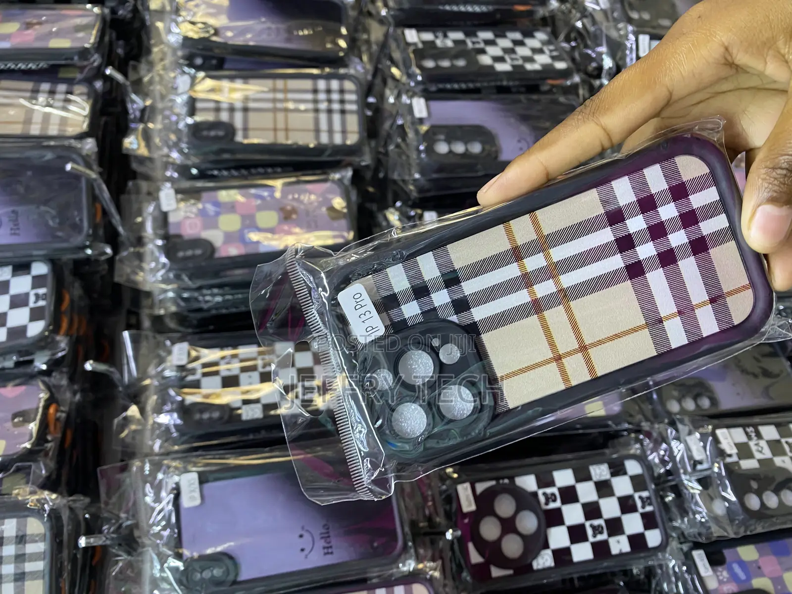 Kowas Tartan,Plaid,Checked, ,Pattern iPhone 13 Pro Case