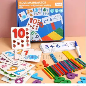 Kids 'I Love Mathematics ' Montessori Tool.