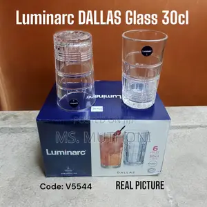  Available 6 PCS V5544 Luminarc Dallas Glass 30cl