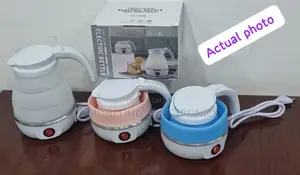 Foldable Electric Kettle With Silicone Body