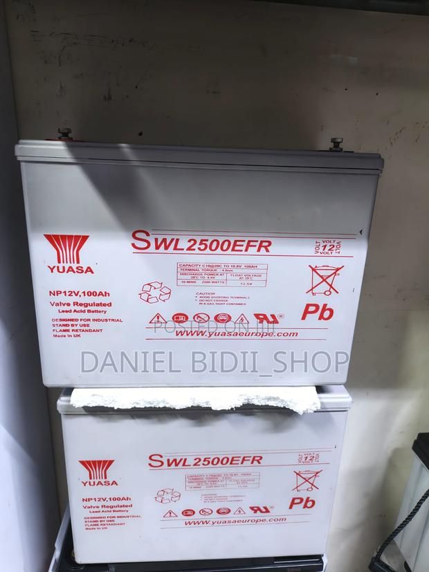 12v 100ah Yuasa Solar Backup Battery - main view