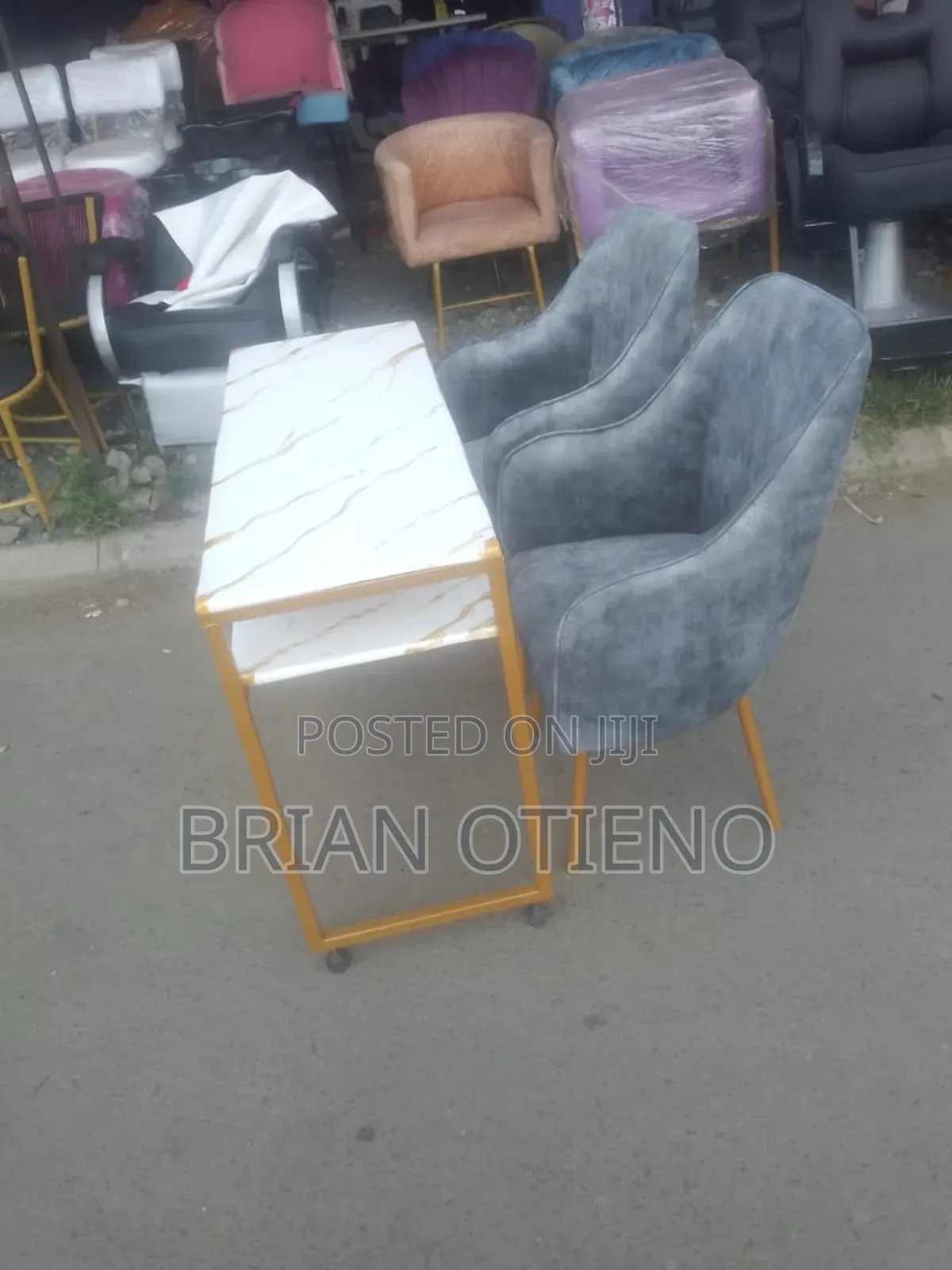 Raunds Stand Styling Seats