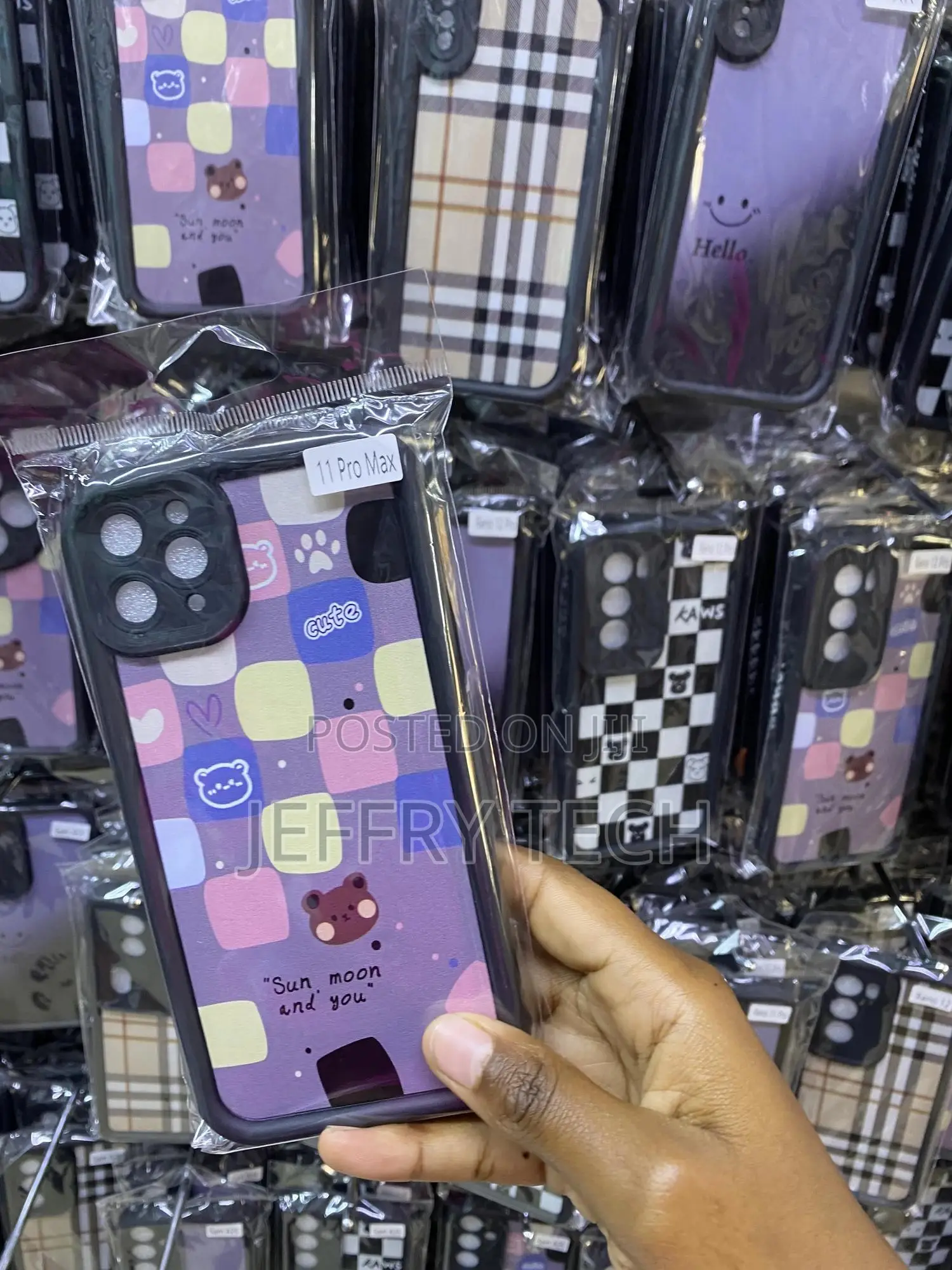 Guay Checkered Plaid Tartan Damier for iPhone 11 Pro Max