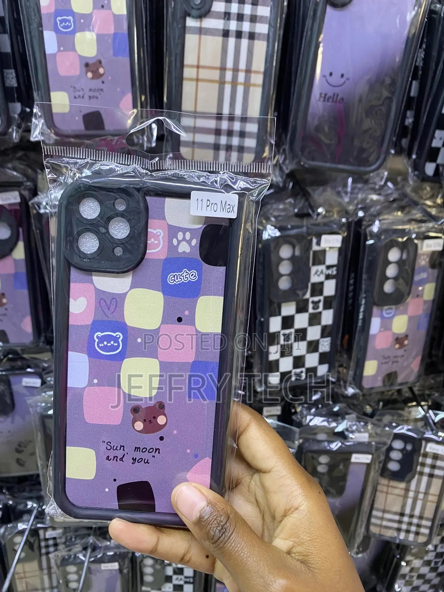 Guay Checkered Plaid Tartan Damier for iPhone 11 Pro Max