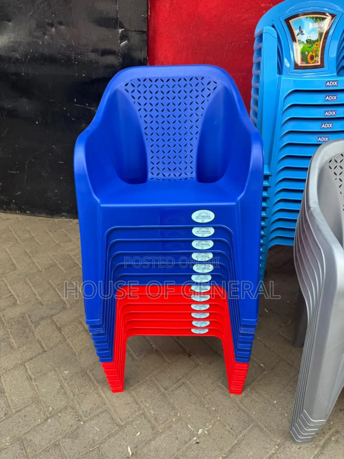 Good Quality Plat Chair. Strong and Durable Plastic Chair
