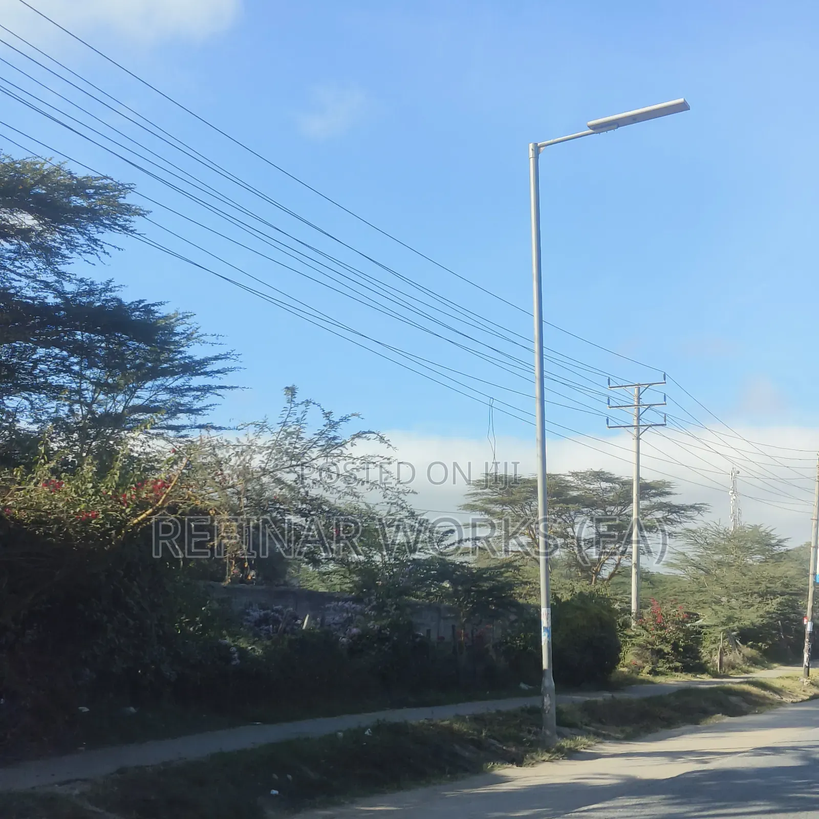 Hot Dip Galvanized Street Light Poles - For Coastal Areas