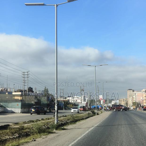 Hot Dip Galvanized Street Light Poles - For Coastal Areas