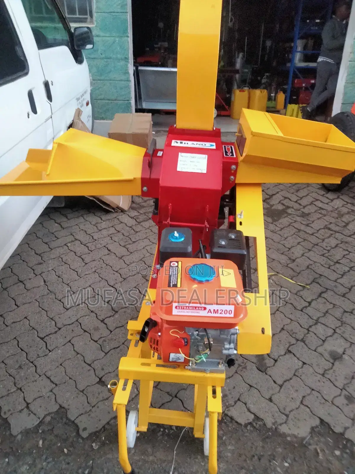 Brand New Milano Chaff Cutter 7.5hp Engine