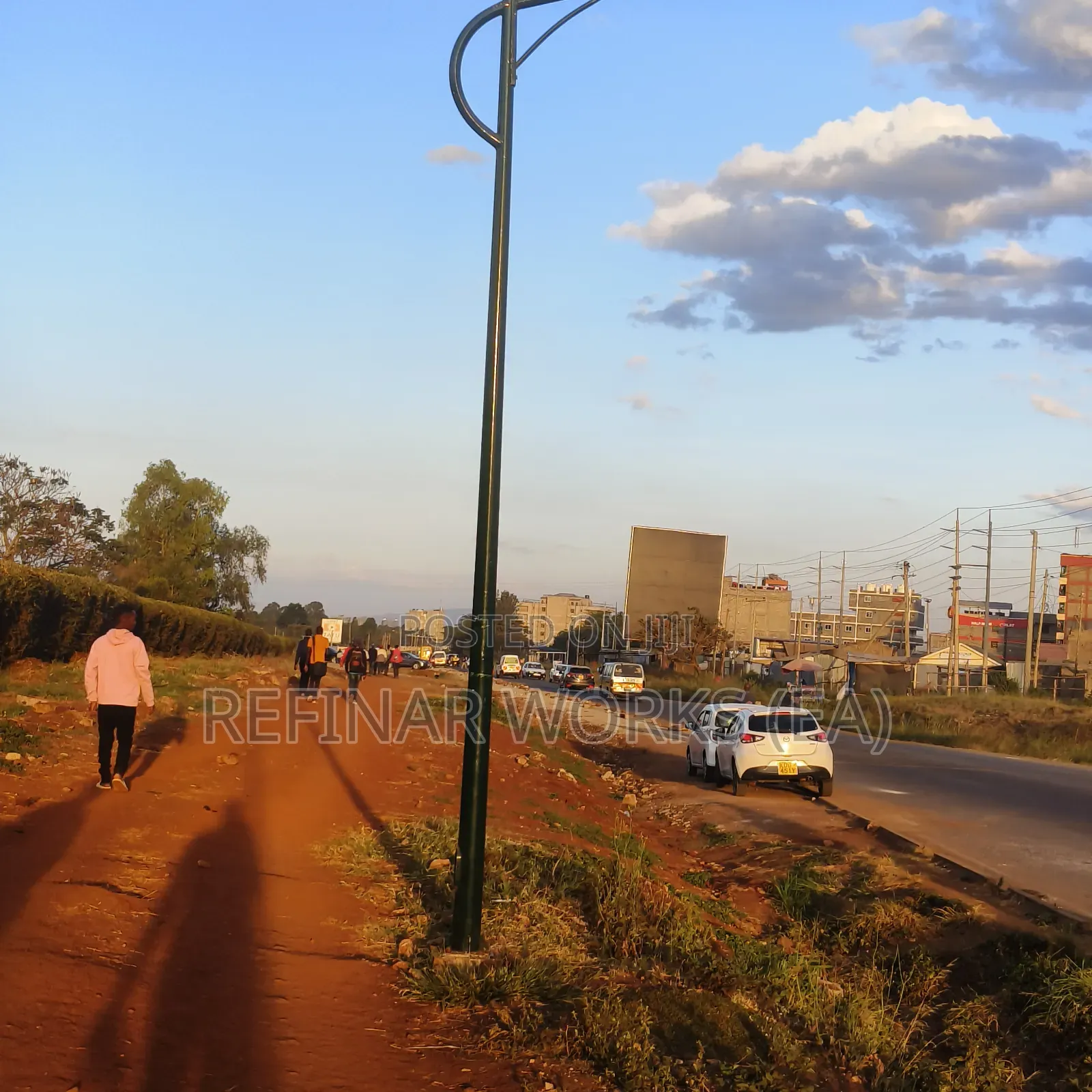 Durable Steel Street Light Poles