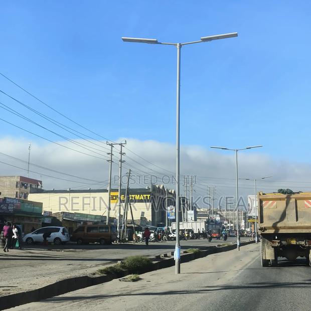 Durable Steel Street Light Poles - main view