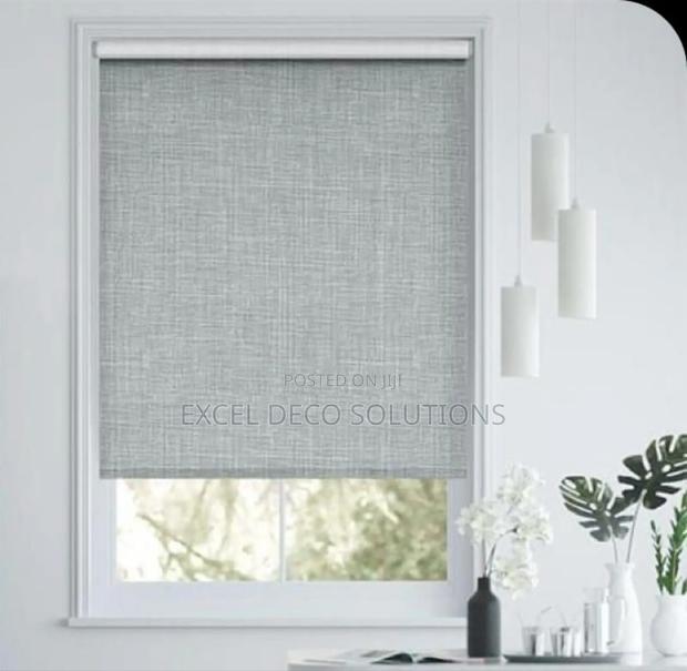 Moisture-Resistant Blackout Roller Blinds - main view