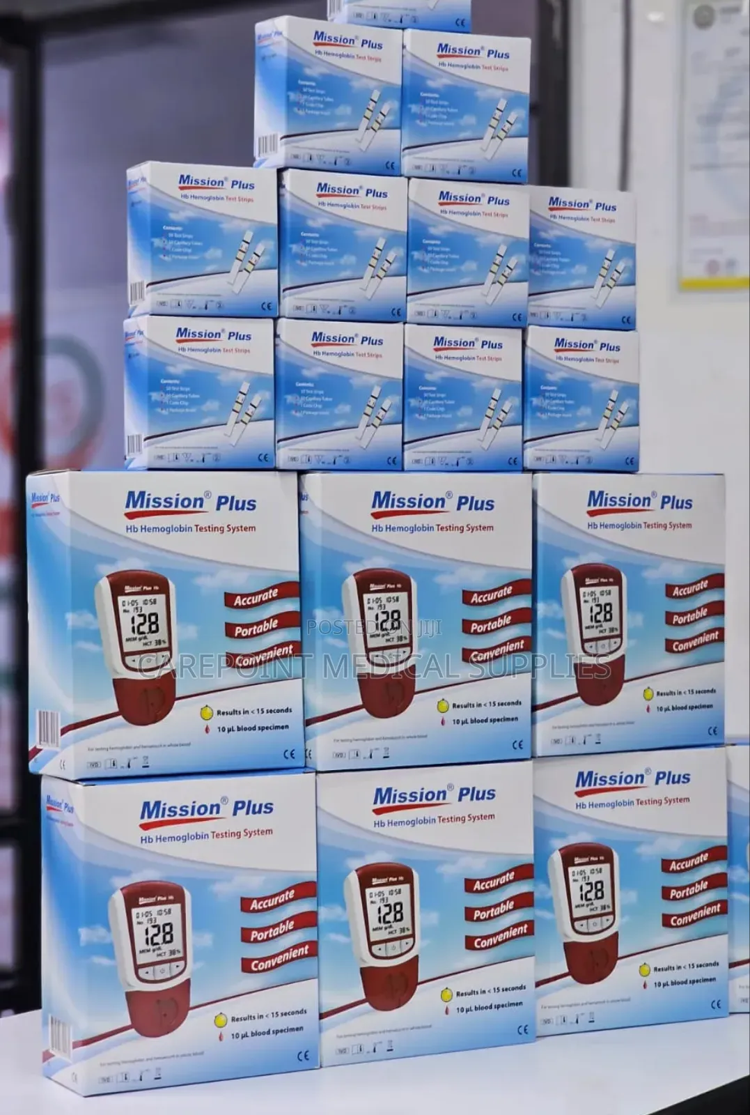 Haemoglobin (Hb) Testing System.