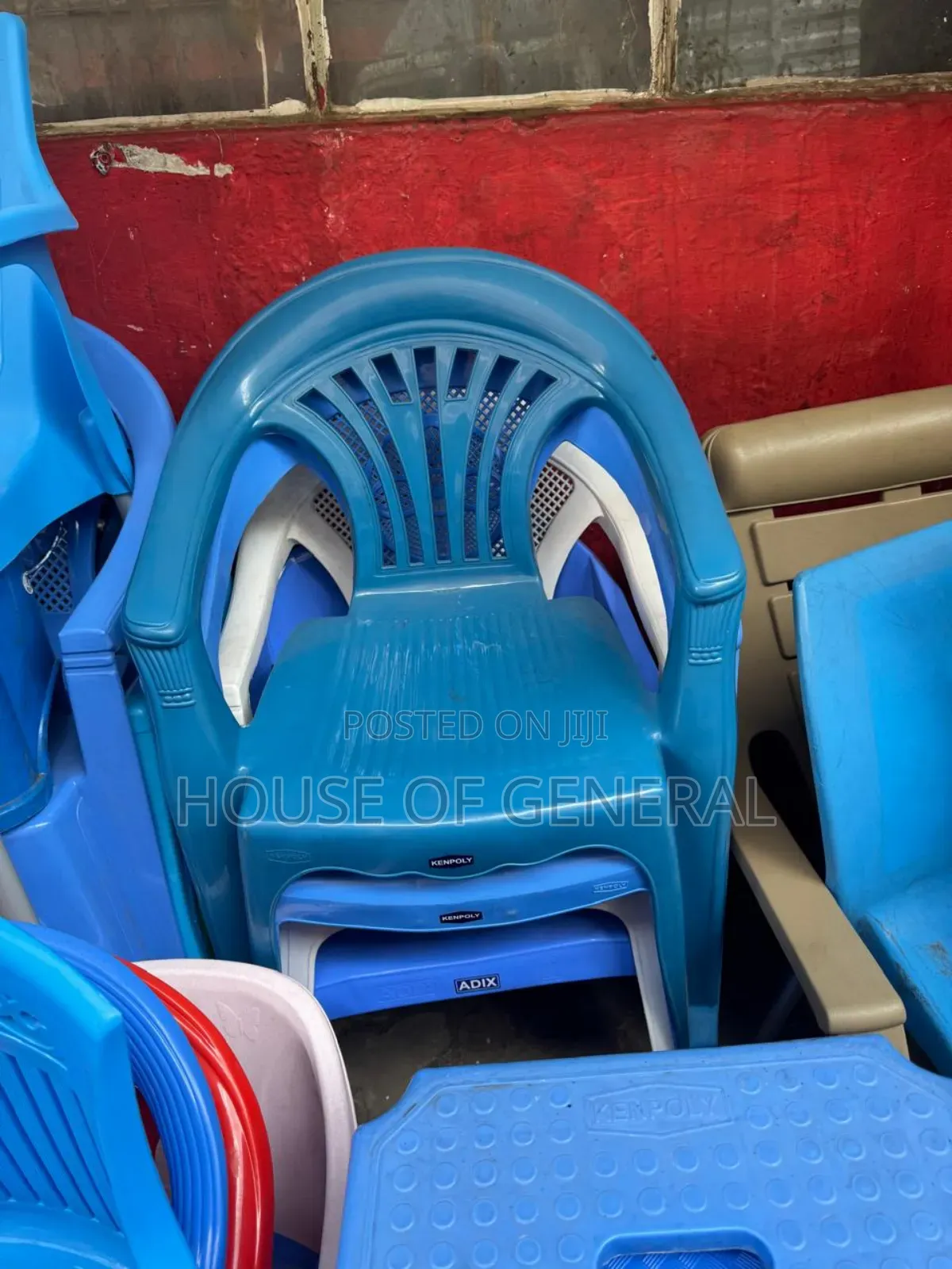 Good Quality Kepoly Plastic Chair With Arms.Strong Chair