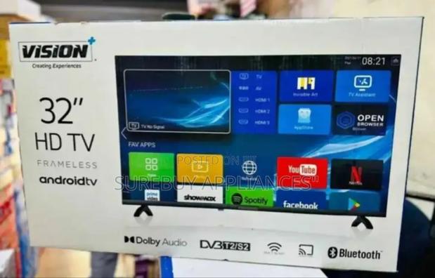 Vision Plus 32′′ Frameless Smart Android Led Tv – Vp8832s - main view