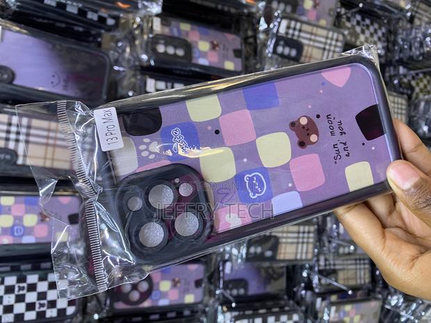Klews iPhone 13 Pro Max Purple Pink Tartan Plaid Case - thumbnail 2