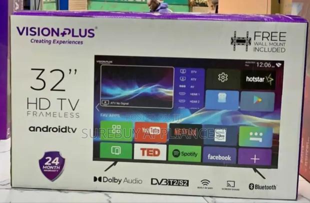 Vision Plus 32′′ Smart Android Hd Television New - thumbnail 2