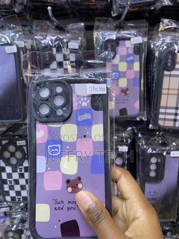 Teww Grids Plaid Checkered iPhone 12 Pro Max Case - main view