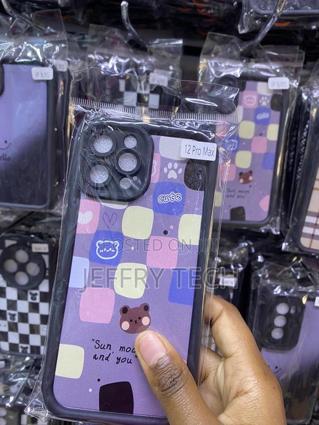 Teww Grids Plaid Checkered iPhone 12 Pro Max Case - thumbnail 2