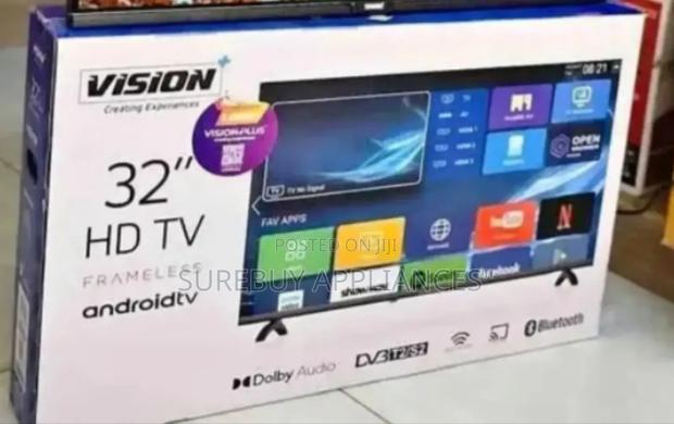 Vision Plus 32 Inch, Bluetooth, Frameless, Smart Android Tv - main view