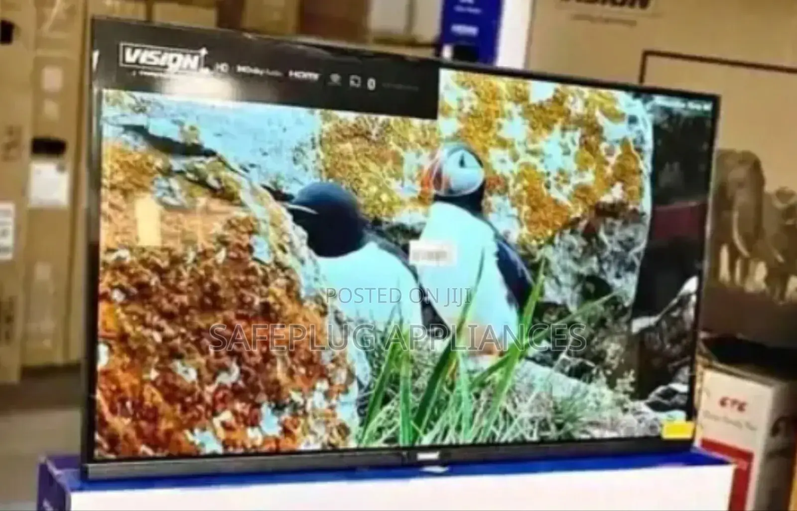 Vision Plus 32 Inch, Bluetooth, Frameless, Smart Android Tv
