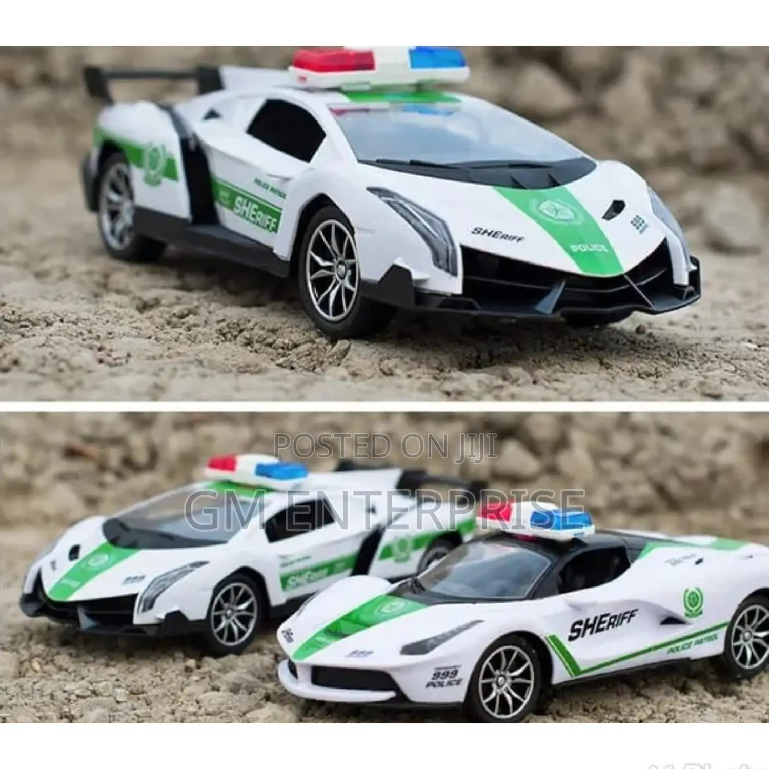 Remote Controlled Police Toy Car