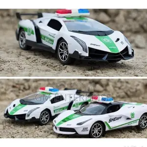 Remote Controlled Police Toy Car