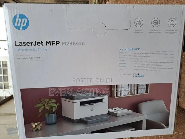 Hp Laserjet MFP M236sdn Mono Laser Duplex Printer - thumbnail 3