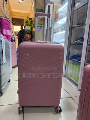 (72cm)) Large Size Large Pink Rubber Suitcase 1pc 27kgs