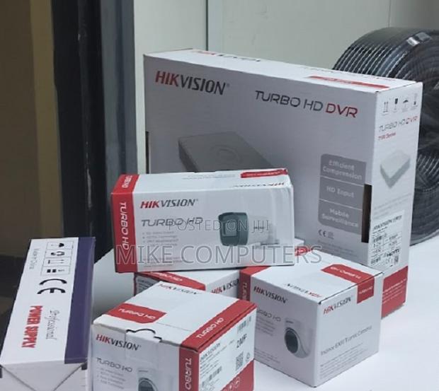 Hikvision 4 Cctv Camera Complete Kit- Full 1080p