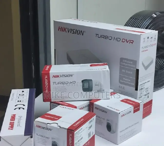 Hikvision 4 Cctv Camera Complete Kit- Full 1080p