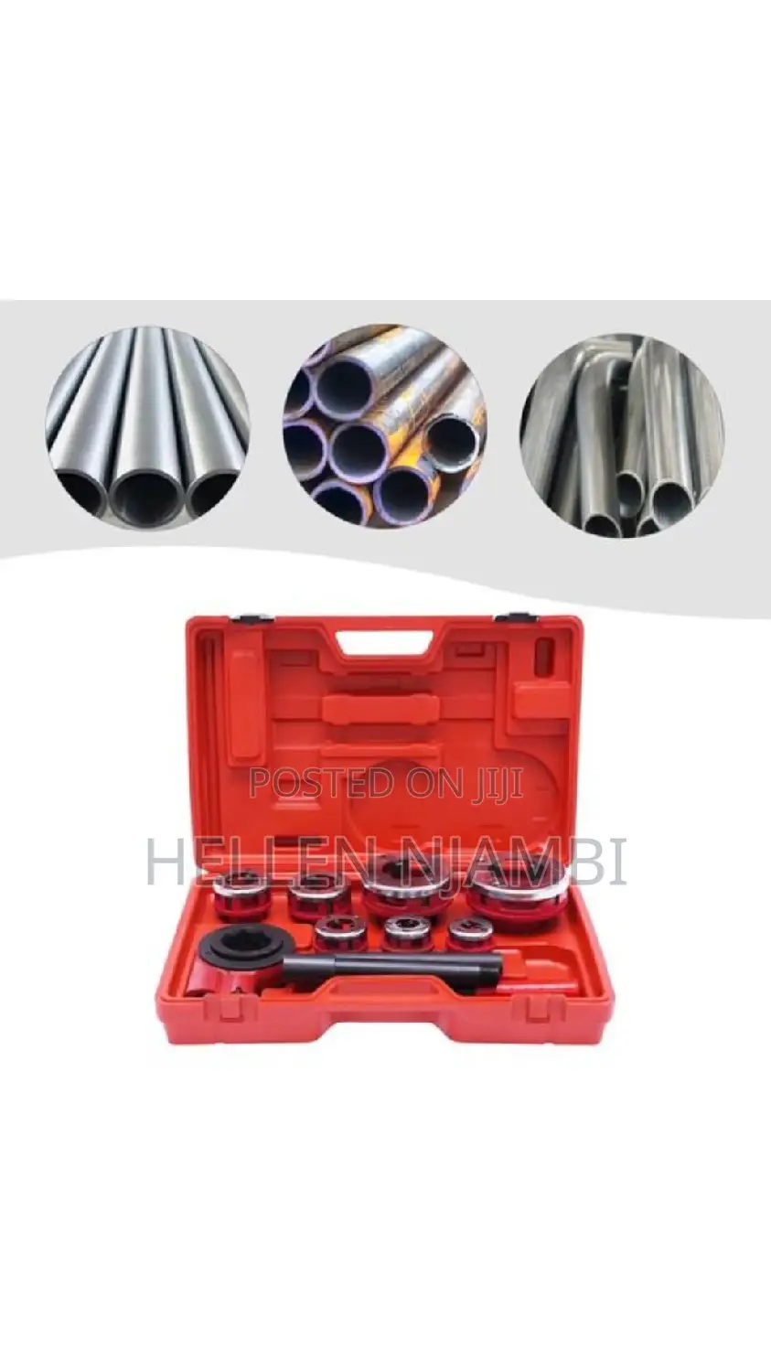 Rachet Die Stock Manual Pipe Threading Set