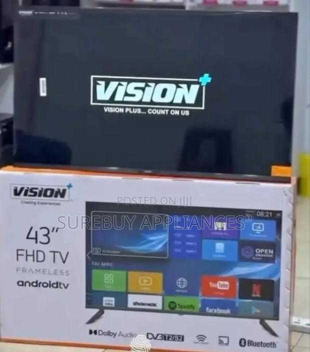 Visionplus 43′′ FHD Frameless Android Smart Tv - main view