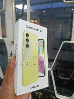 New Samsung Galaxy A35 128 GB Yellow - thumbnail 2