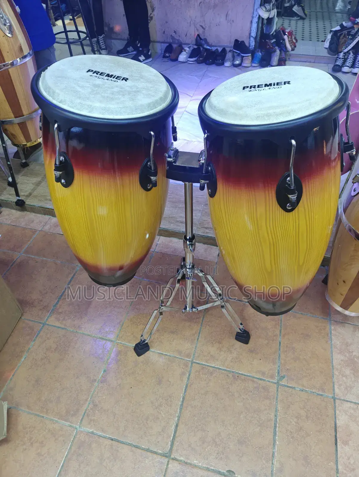 Imported Wooded Conga Drum