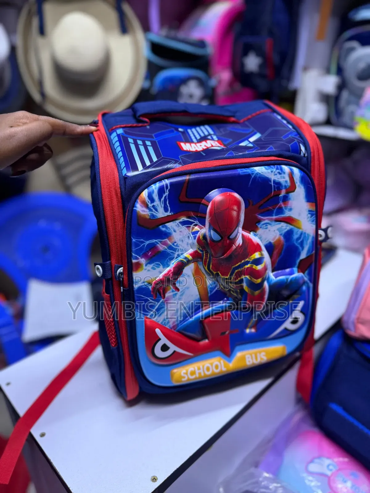 Spiderman Kids Box Bags Cartoon Themed School Bags at 1500