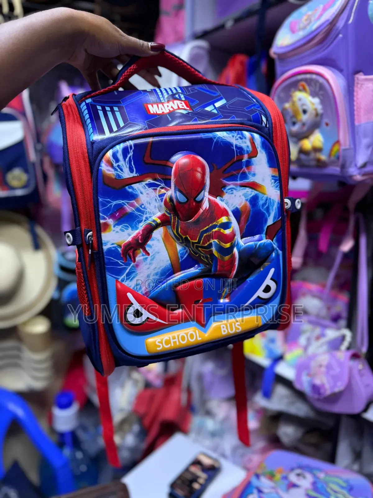 Spiderman Kids Box Bags Cartoon Themed School Bags at 1500