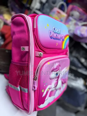 Pink Unicorn School Bags Grade 1 to 5