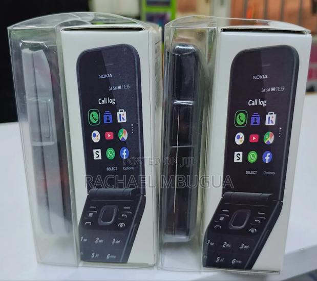 New Nokia 2720 Flip 512 GB Black - thumbnail 2