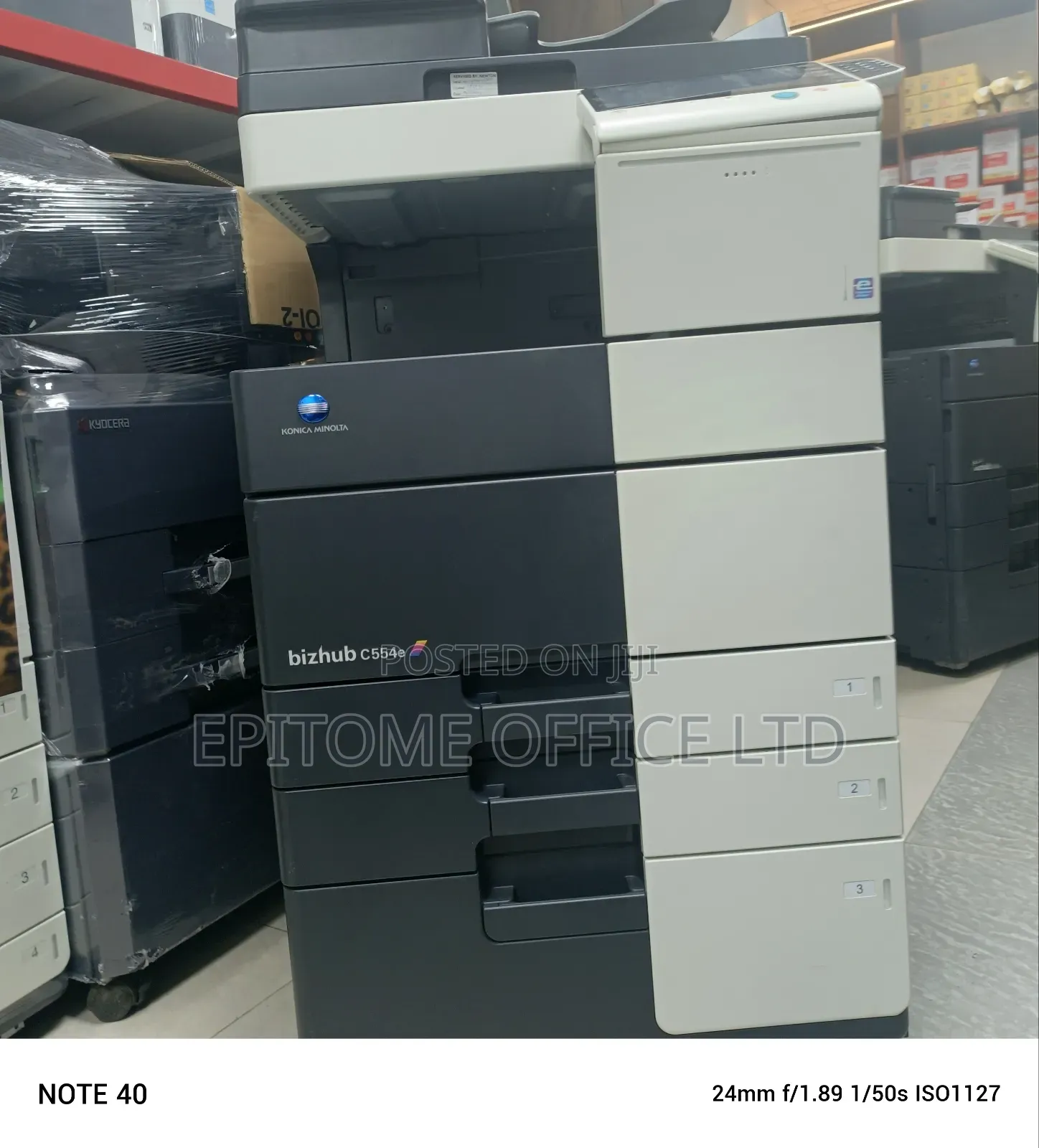 Precise Konica Minolta Bizhub C554e